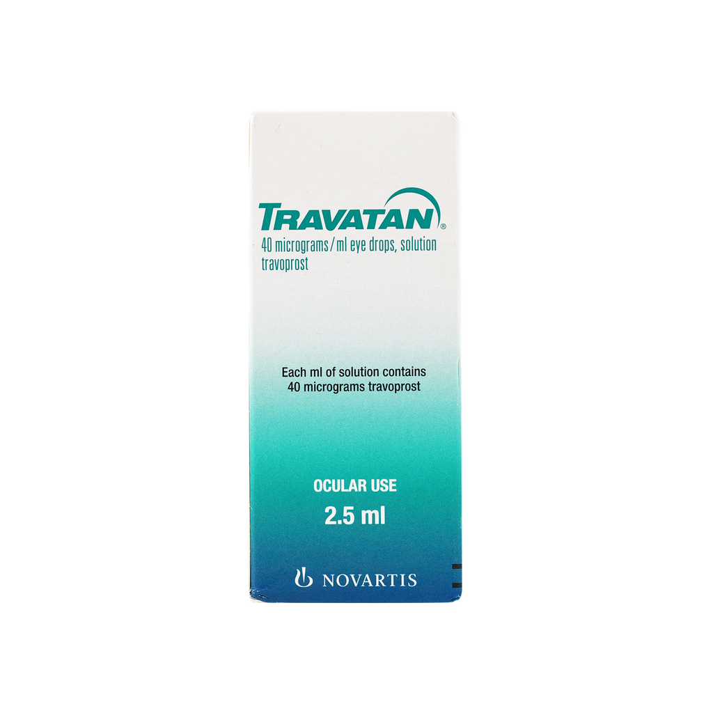 TRAVATAN EYE DROPS SOLUTION 0.004% 2.5ML