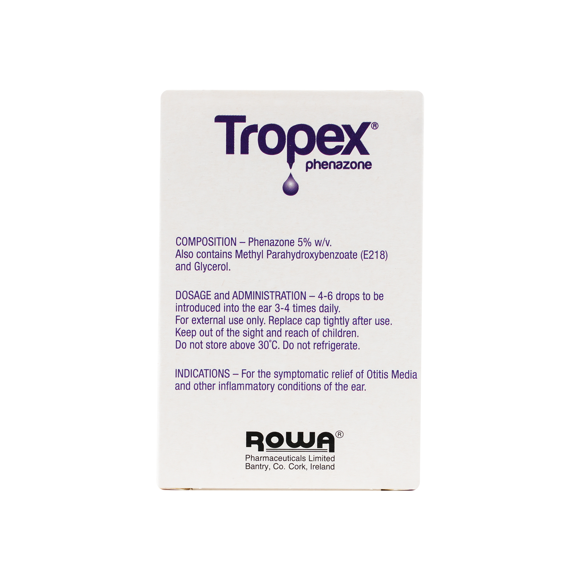 TROPEX EAR DROPS 10 ML