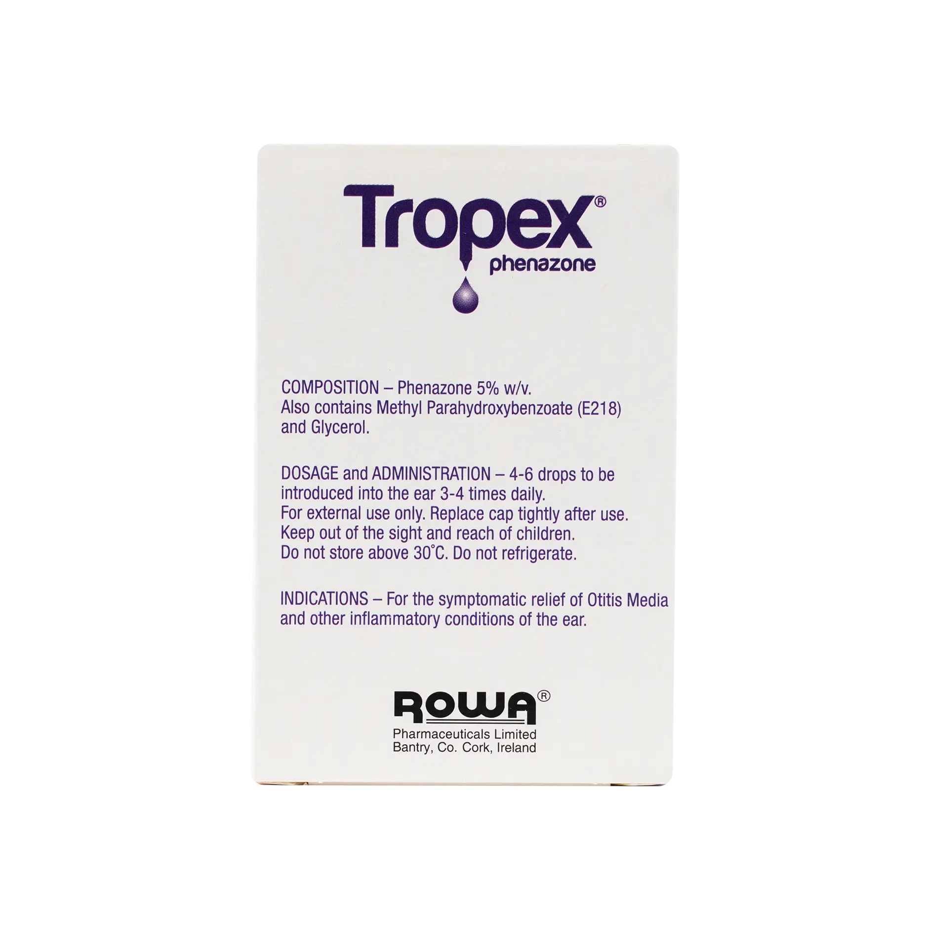 Tropex Ear Drops 10 Ml