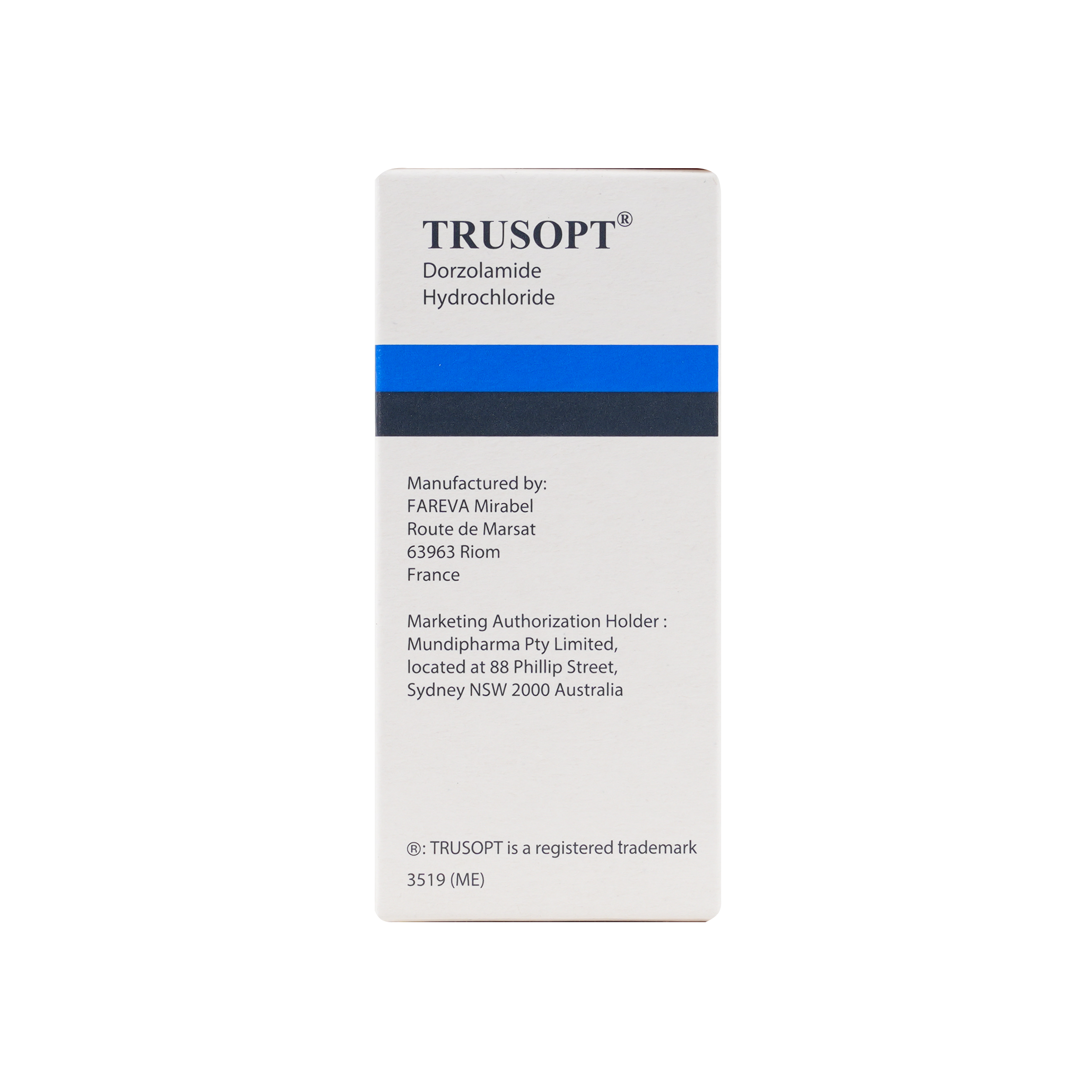 TRUSOPT 2% DROPS 5 ML