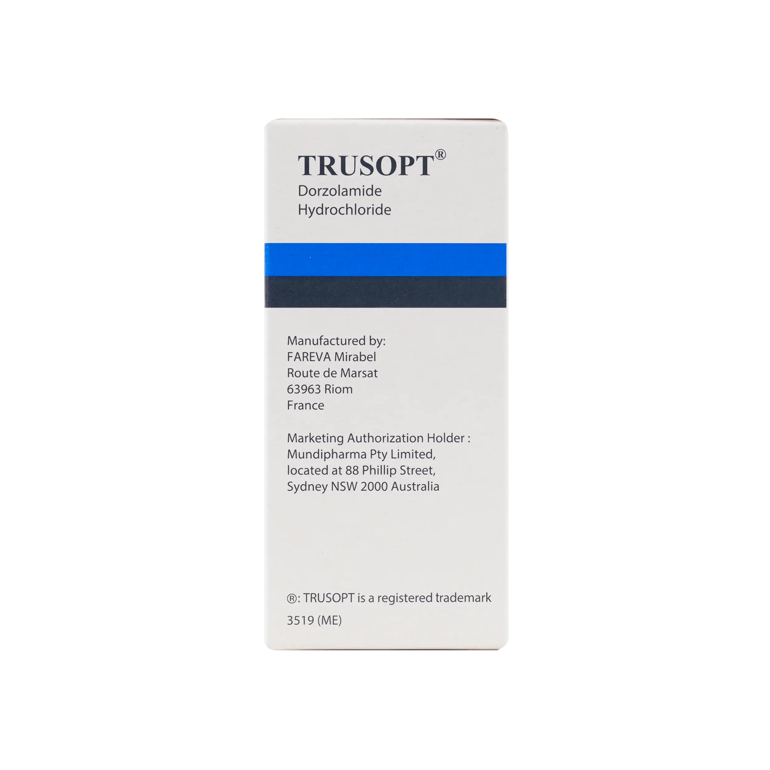 TRUSOPT 2% DROPS 5 ML