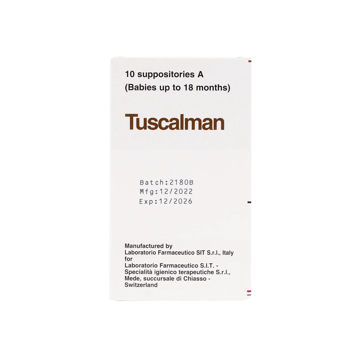 14914-Tuscalman A 10 Suppositories