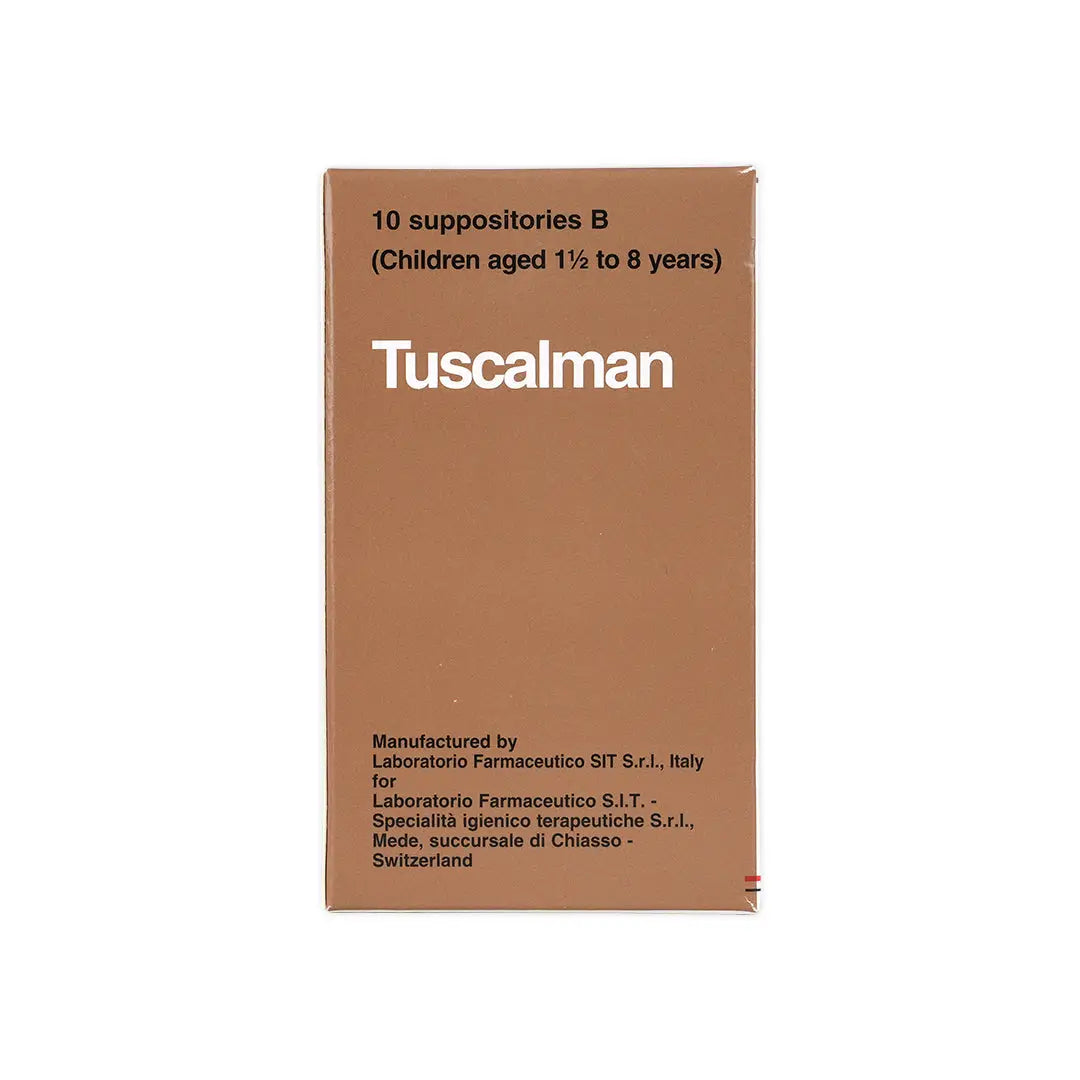 Tuscalman B 10 Suppositories