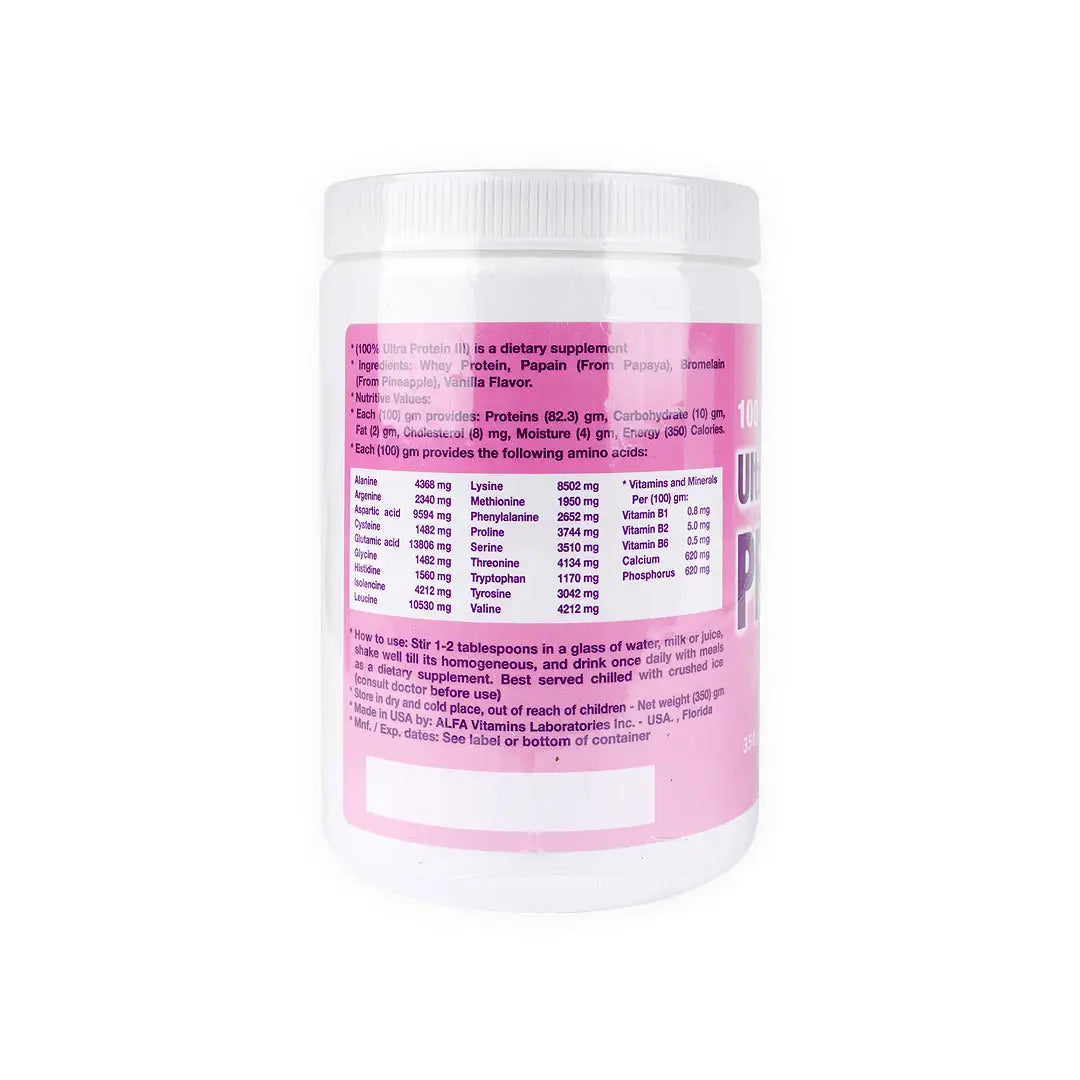 14952-Ultra Protein Vanilla 350 gm +1