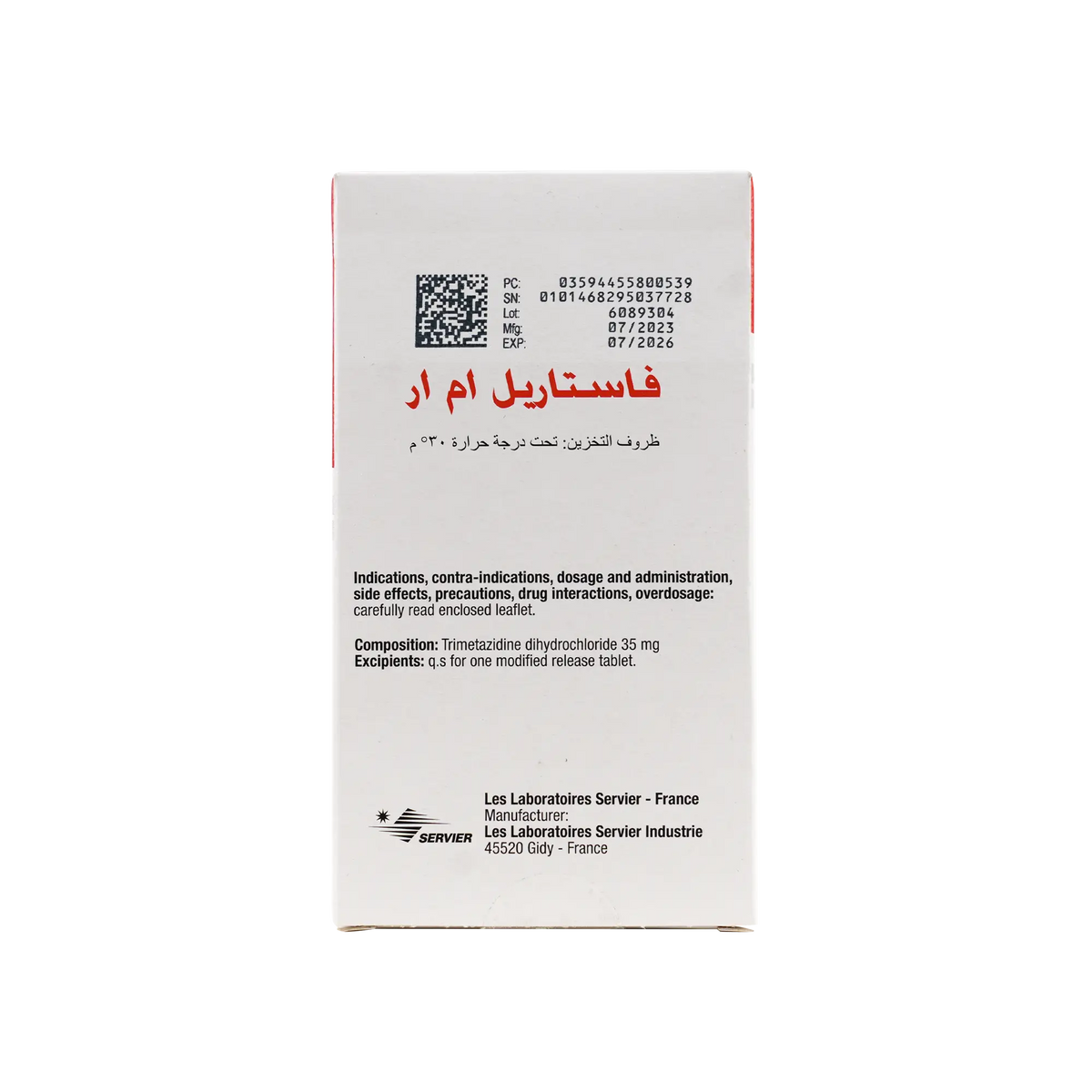 15017-Vastarel Mr 35Mg 60 Tab +1