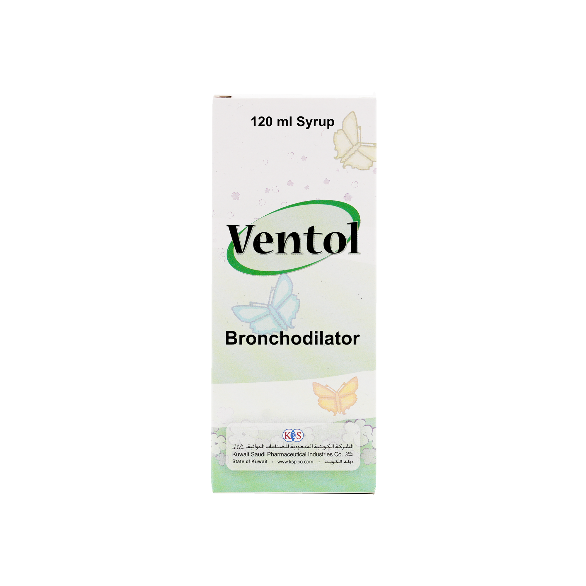 VENTOL SYRUP 2MG/5ML 120 ML