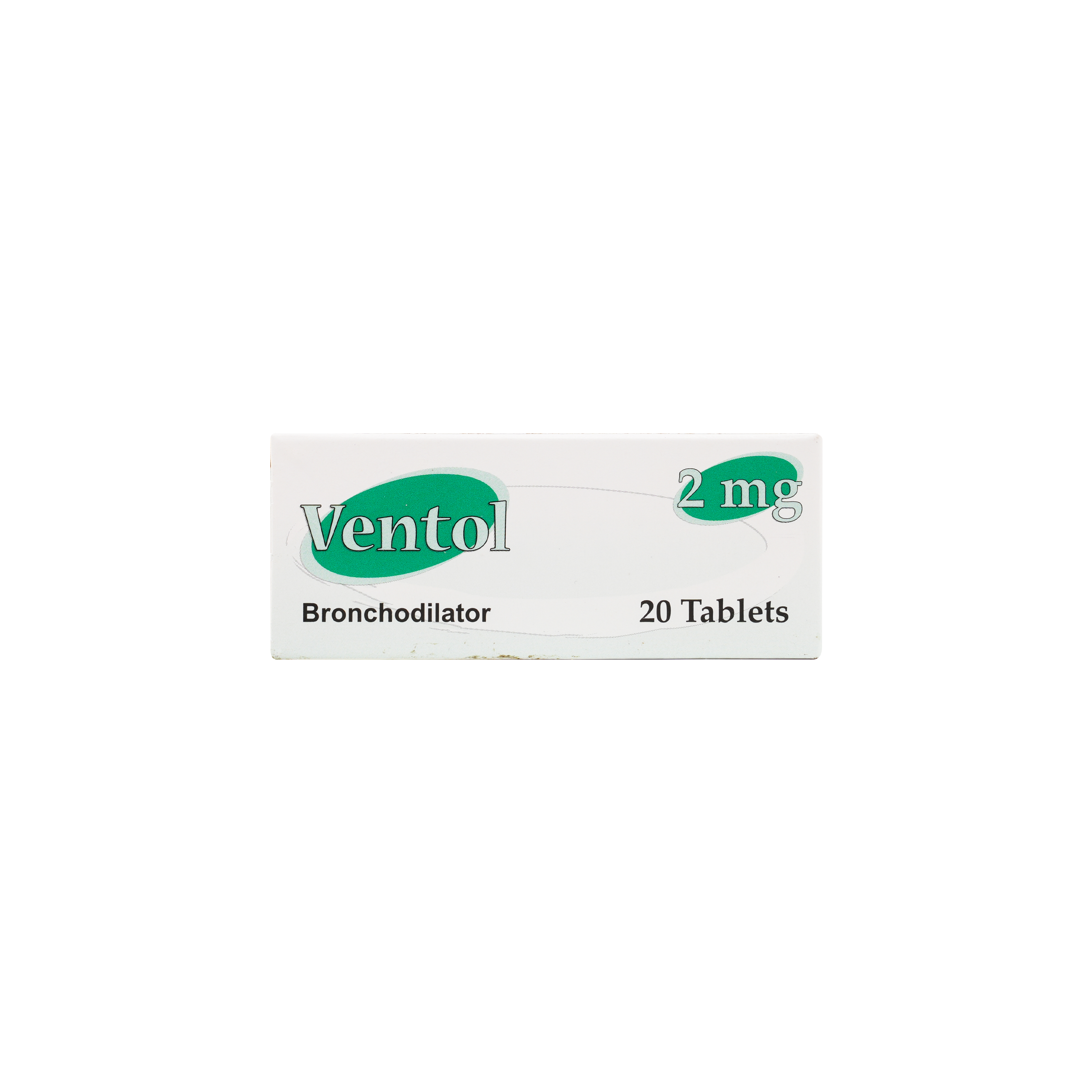 VENTOL TABLETS 2MG 20 TAB