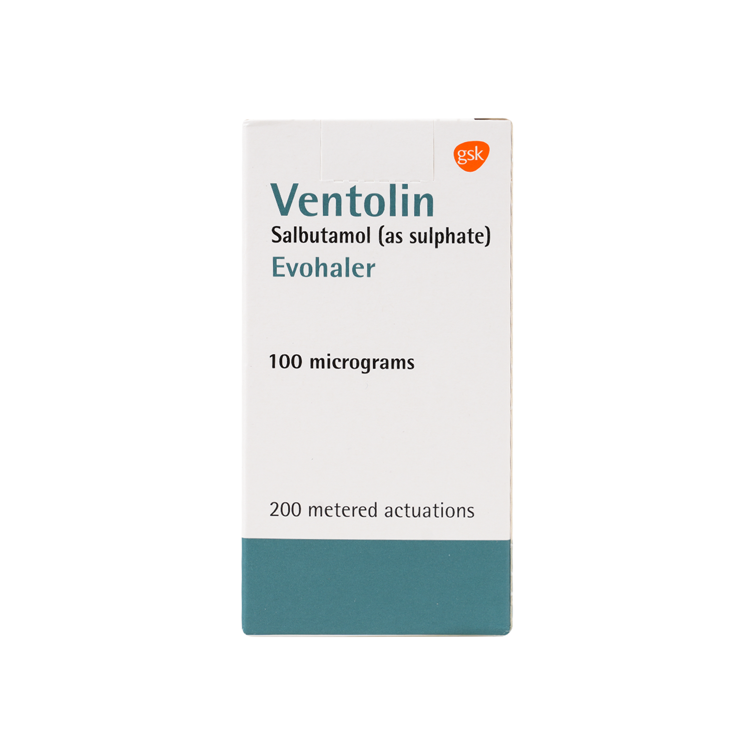 VENTOLIN EVOHALER 100MCG 200 DOSE