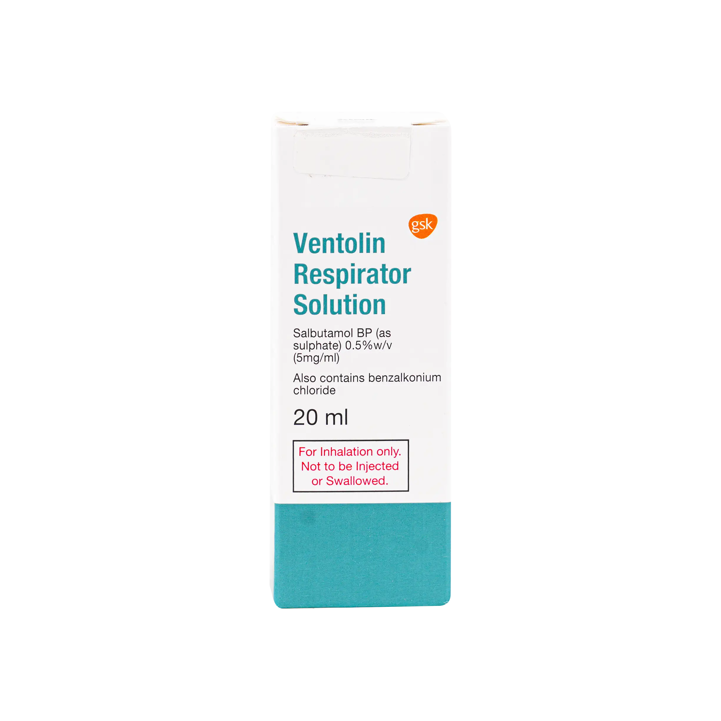 Ventolin Respirator Soln. 20 Ml