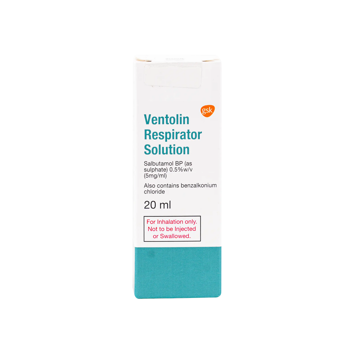 15041-Ventolin Respirator Soln. 20 Ml