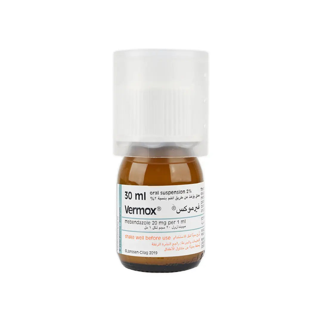 15054-Vermox Suspension 2% 30 Ml +2