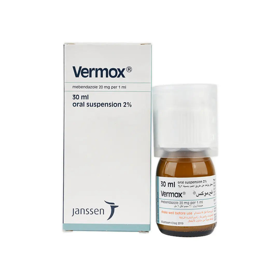 15054-Vermox Suspension 2% 30 Ml +1