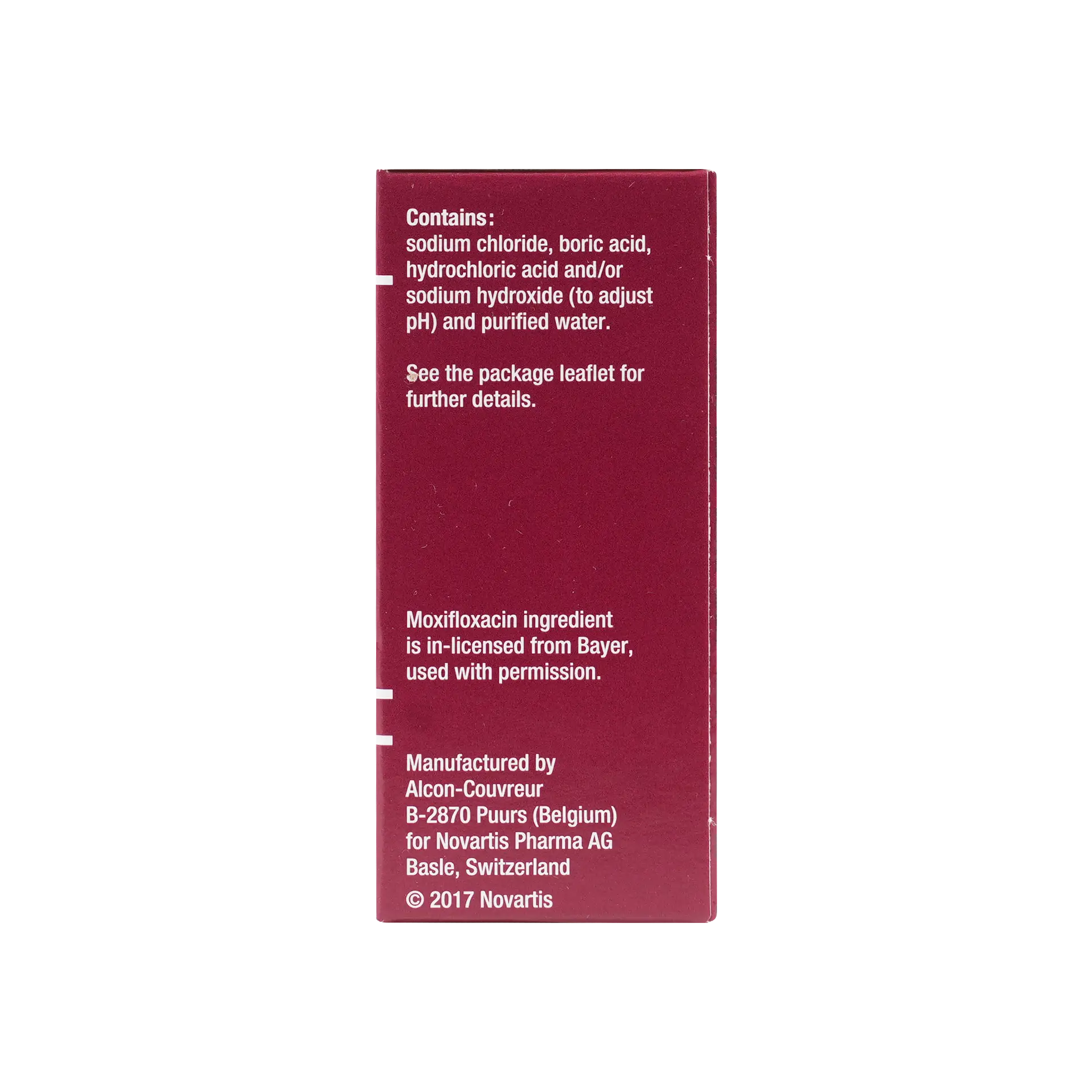 Vigamox 0.5% Eye Drops 5Ml