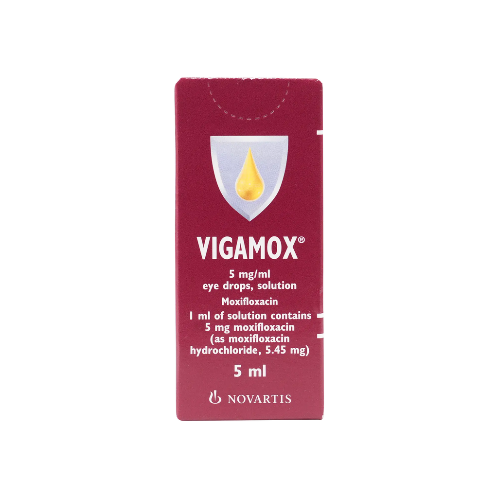 Vigamox 0.5% Eye Drops 5Ml