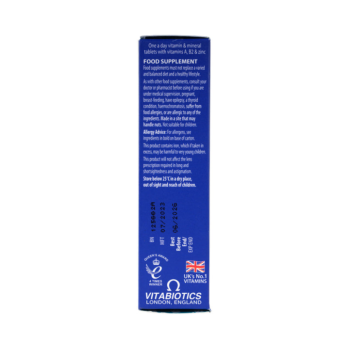 15096-Vitabiotics Visionace 30 Capsules +2