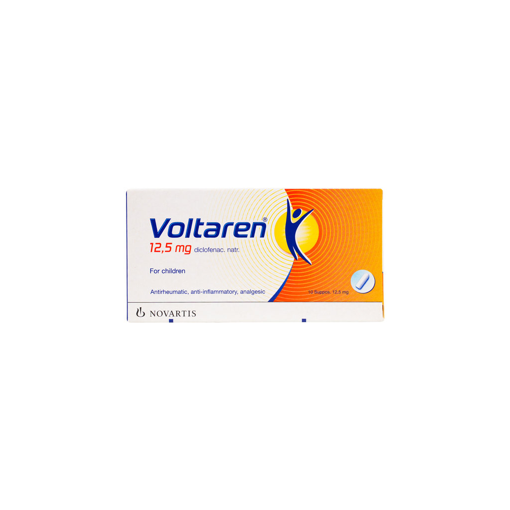 VOLTAREN 12.5MG 10SUPP