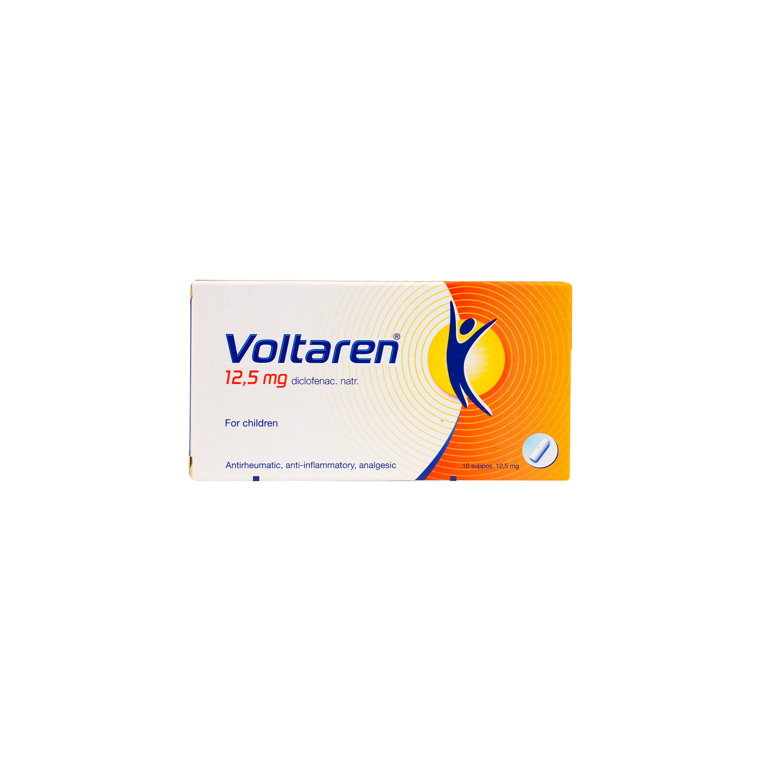 VOLTAREN 12.5MG 10SUPP