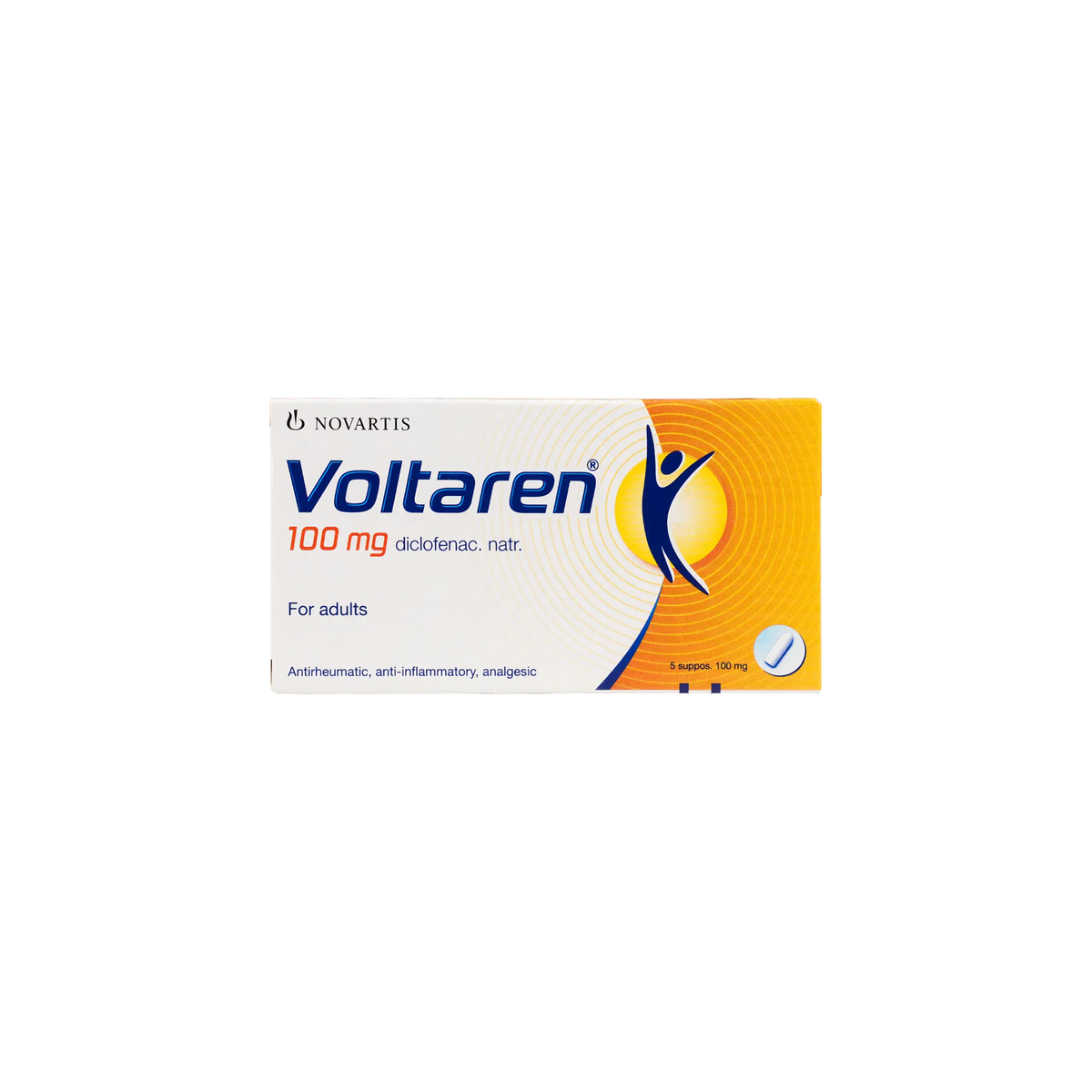 15185-Voltaren 100Mg 5 Sup