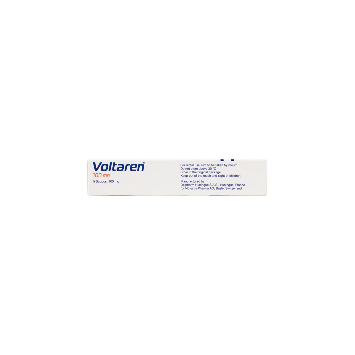 15185-Voltaren 100Mg 5 Sup +1