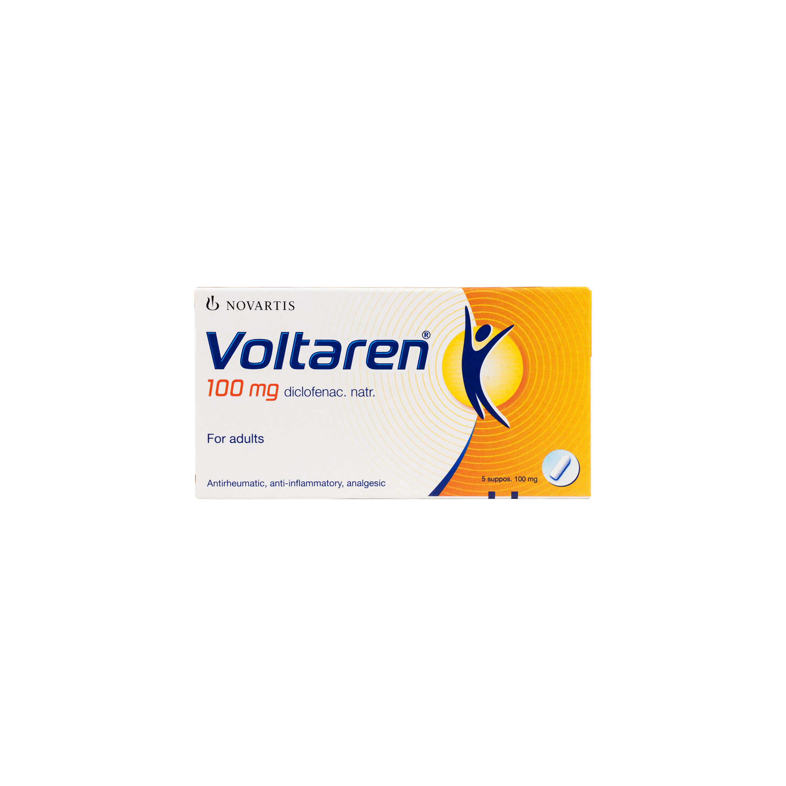 VOLTAREN 100MG 5 SUP