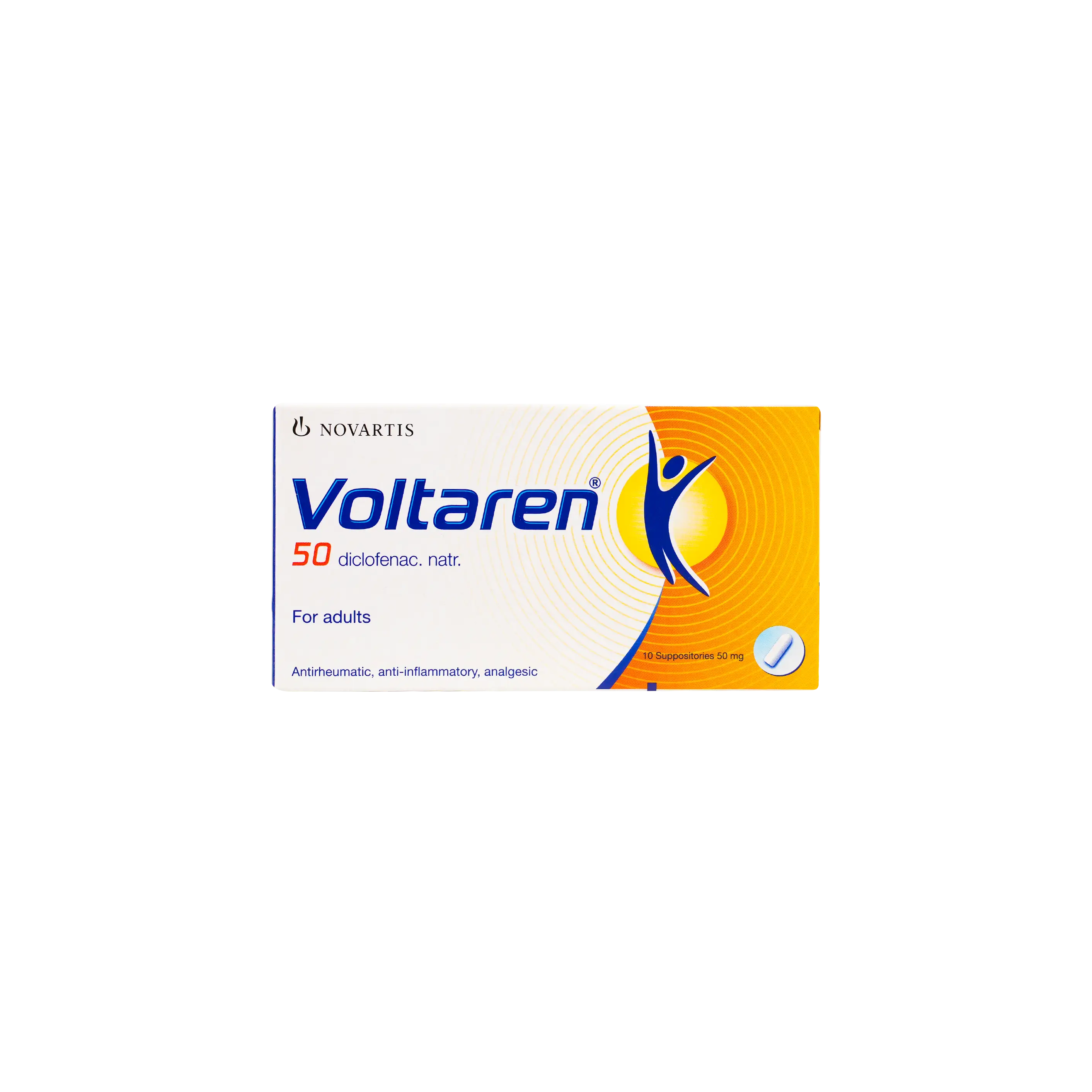 Voltaren 50Mg 10 Sup