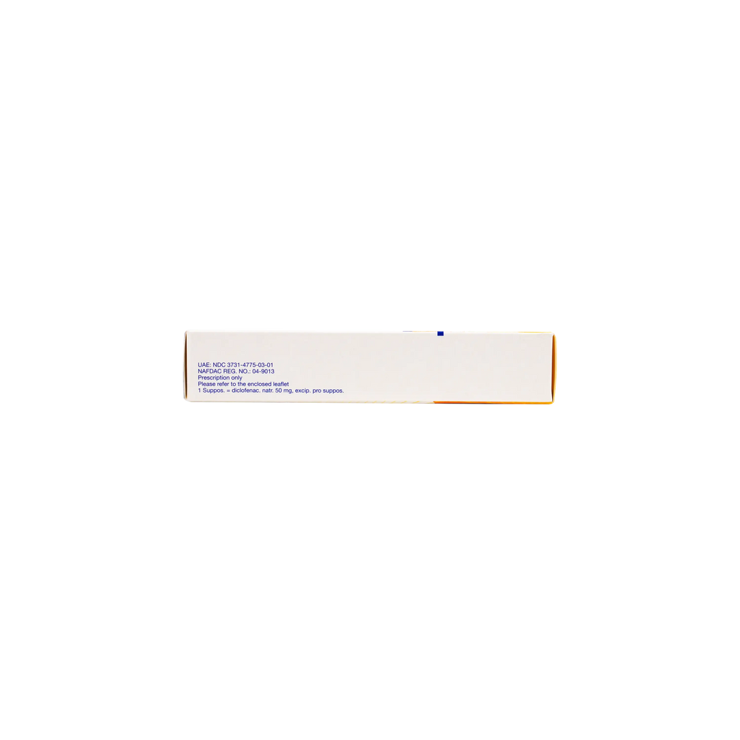 15186-Voltaren 50Mg 10 Sup +2