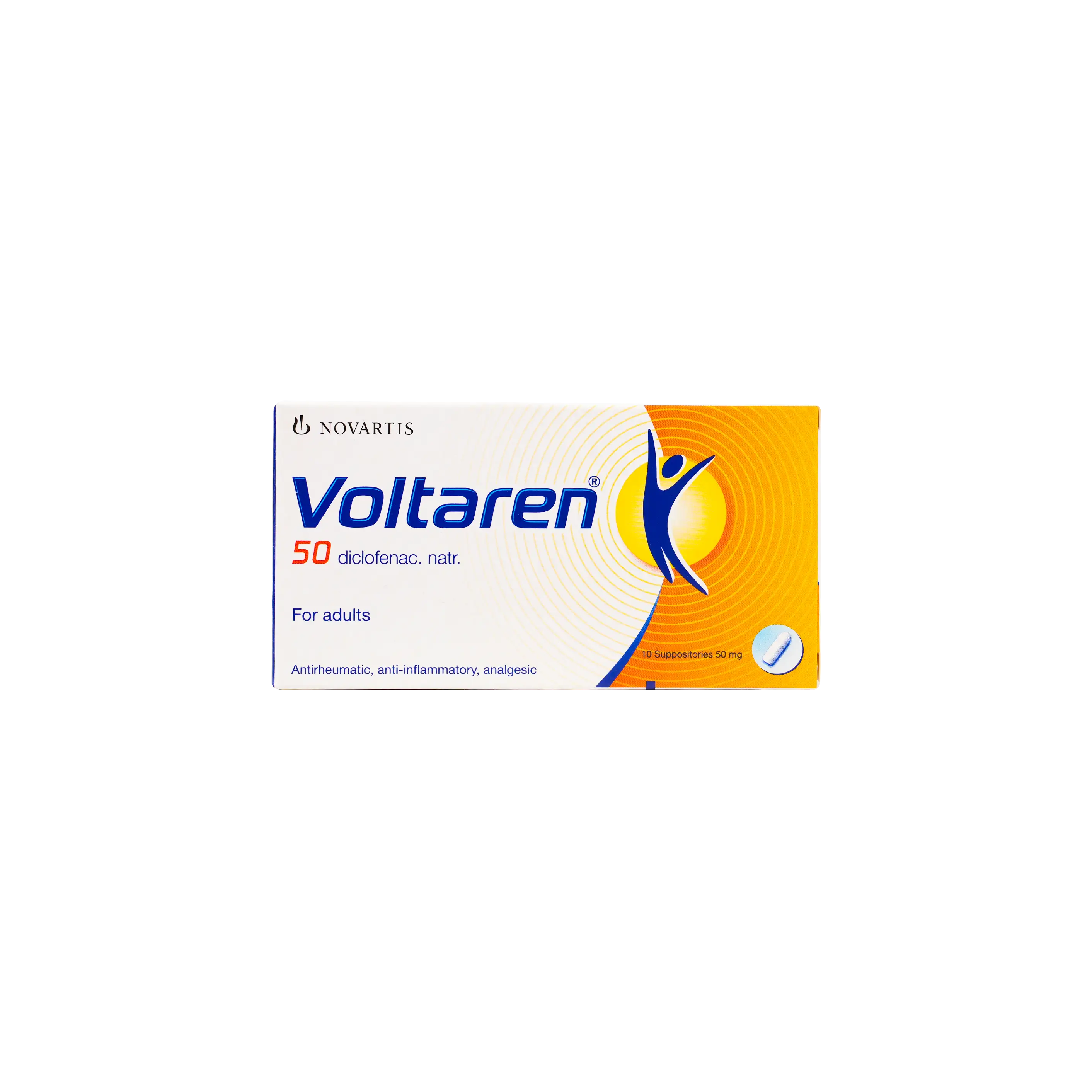 Voltaren 50Mg 10 Sup