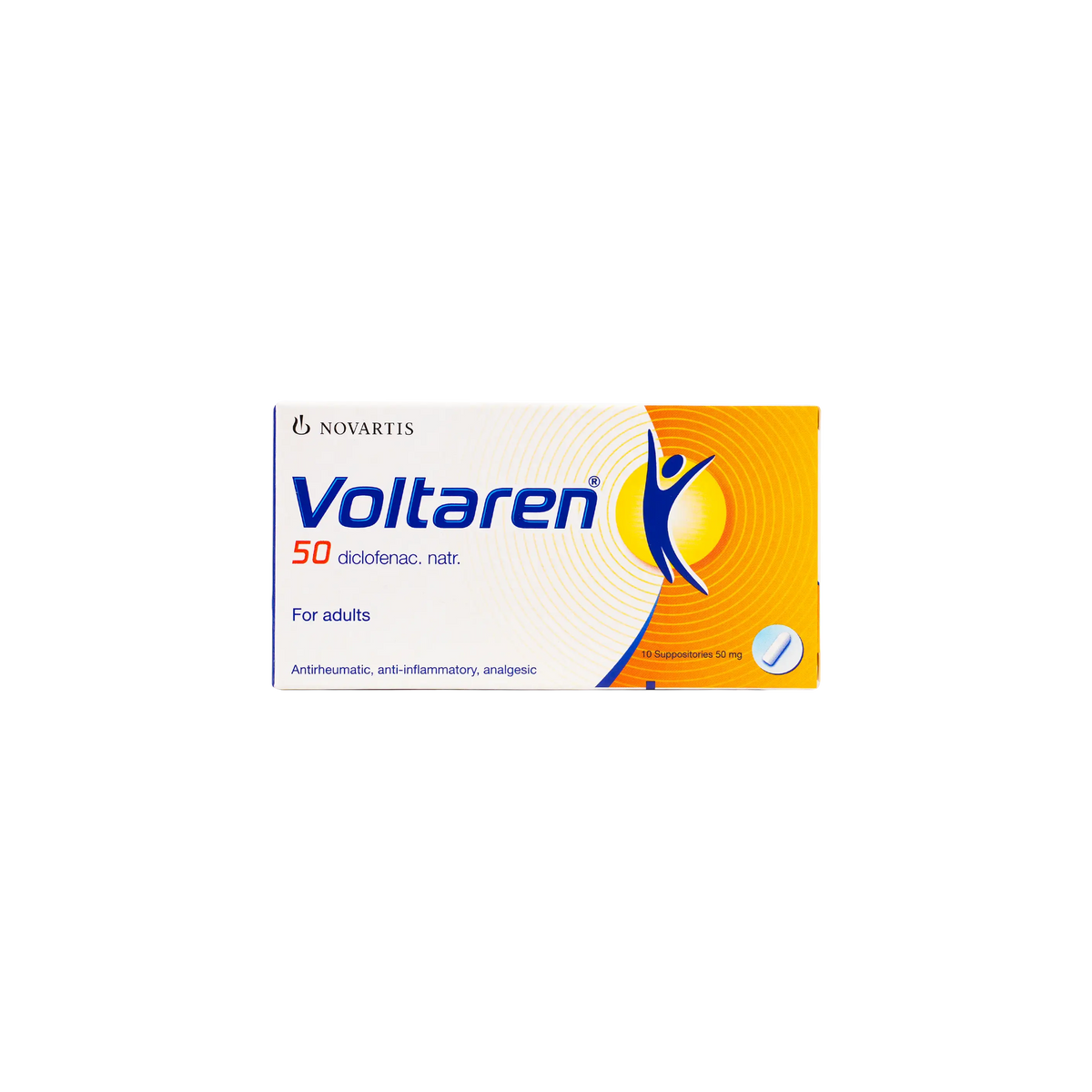 15186-Voltaren 50Mg 10 Sup
