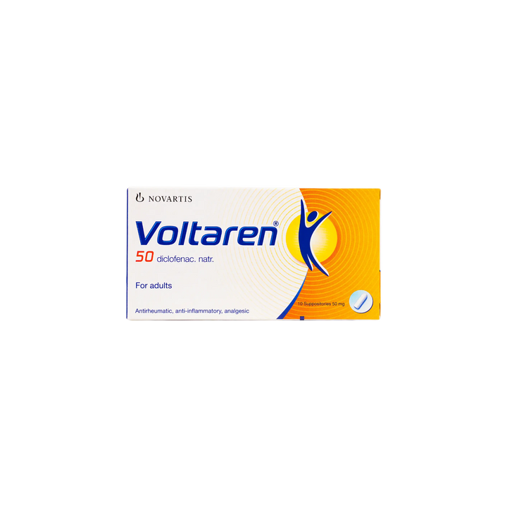 15186-Voltaren 50Mg 10 Sup