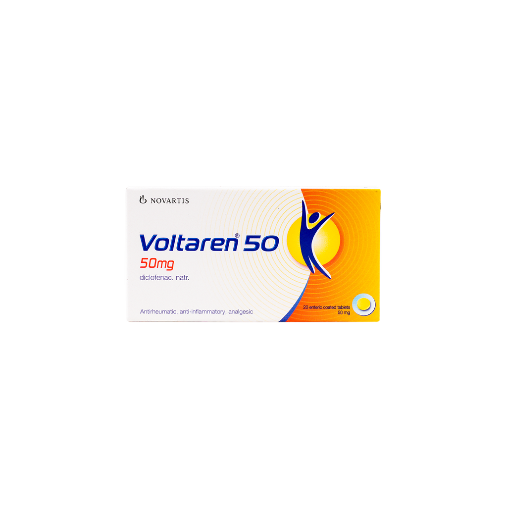 VOLTAREN 50MG 20TAB