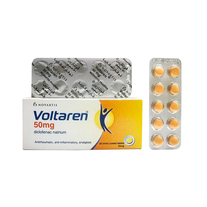 15188-Voltaren 50Mg 20Tab +3