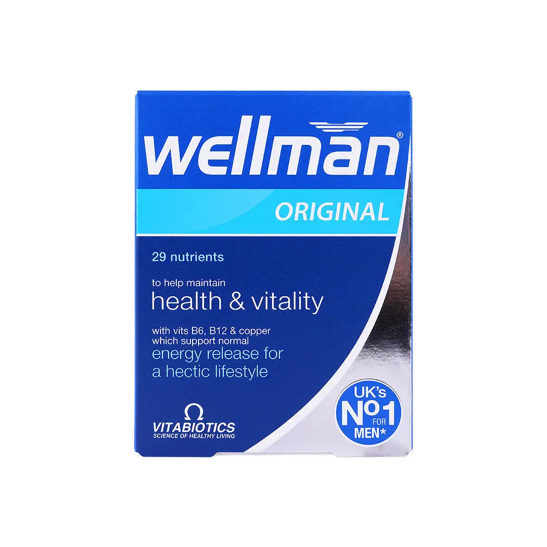 15206-Vitabiotics Wellman 30 Tablets