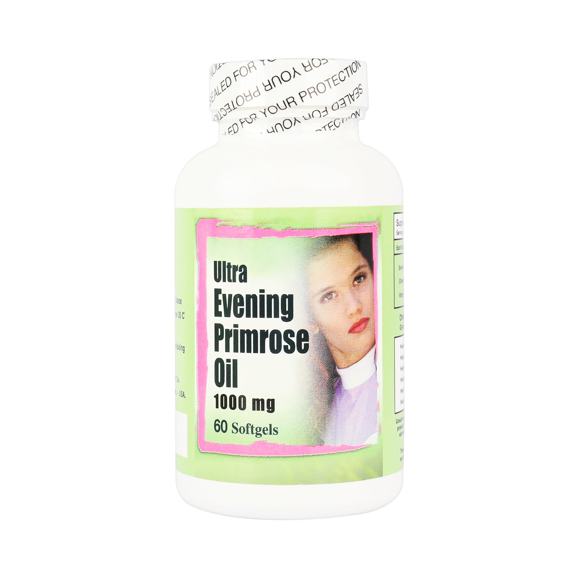 15219-Ultra Evening Primrose Oil 1000Mg 60 Softgels +5