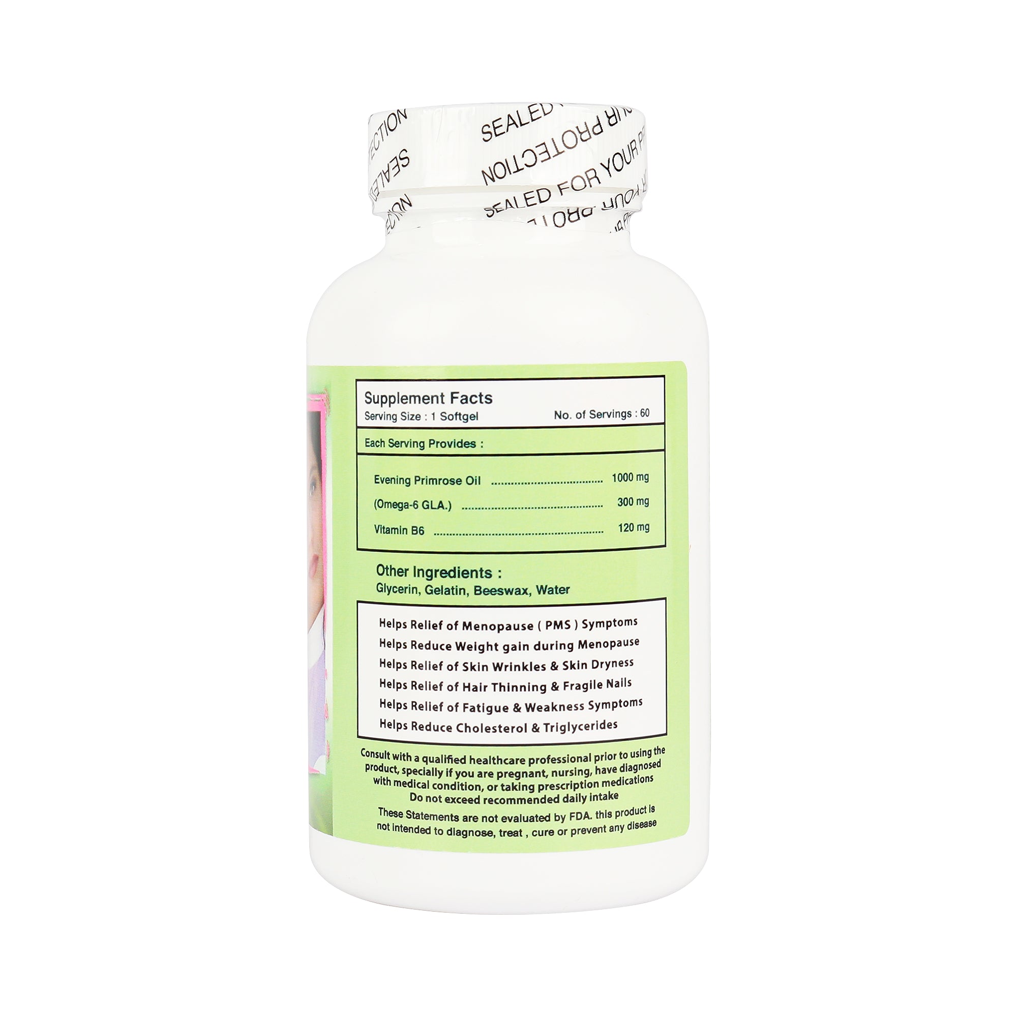 15219-Ultra Evening Primrose Oil 1000Mg 60 Softgels +7