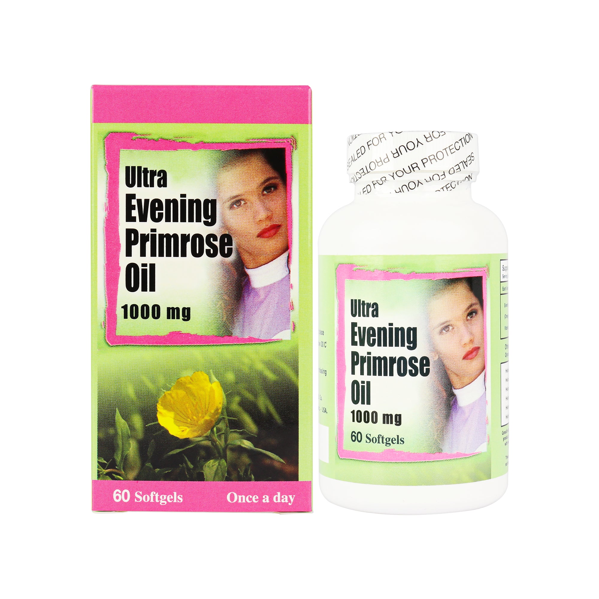 15219-Ultra Evening Primrose Oil 1000Mg 60 Softgels +1