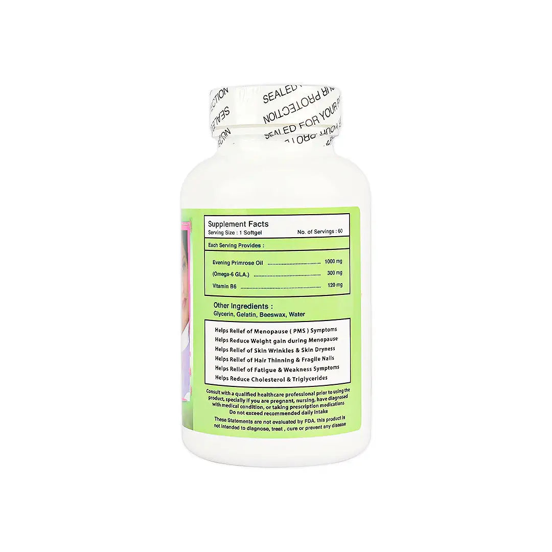 Ultra Evening Primrose Oil 1000Mg 60 Softgels