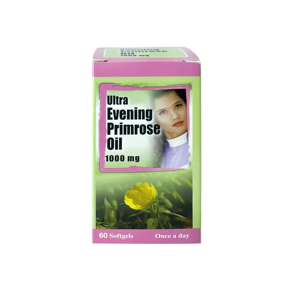 Ultra Evening Primrose Oil 1000Mg 60 Softgels