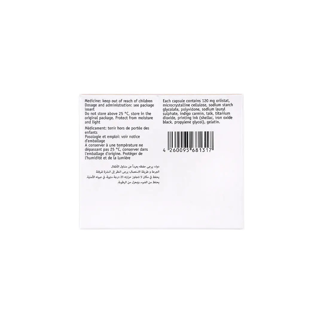 Xenical 120Mg 84 Capsules