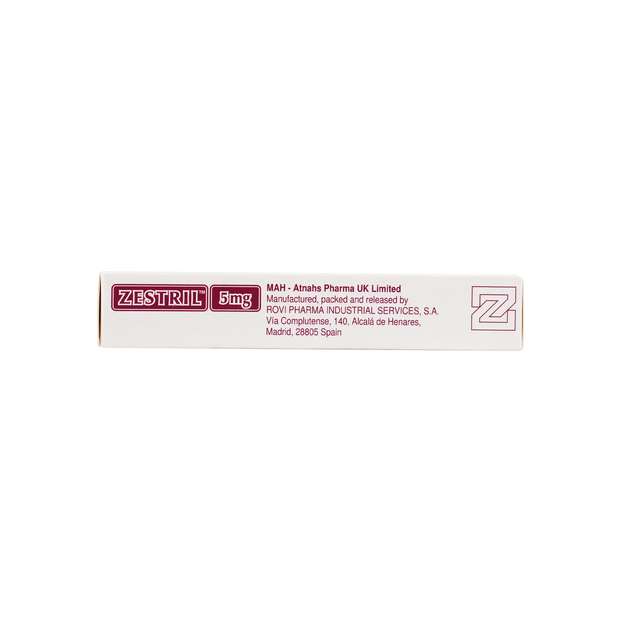 Zestril 5Mg 28 Tab
