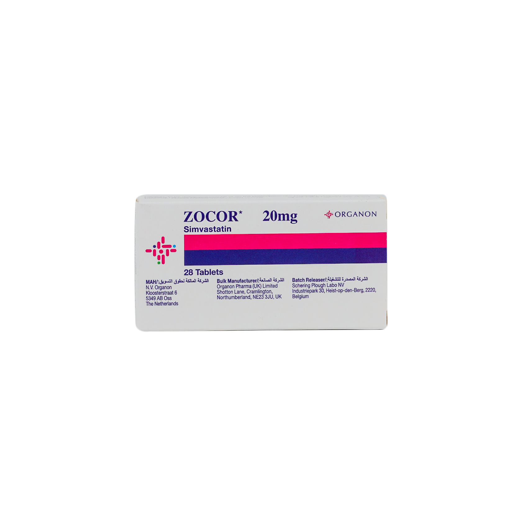 ZOCOR 20MG 28 TAB