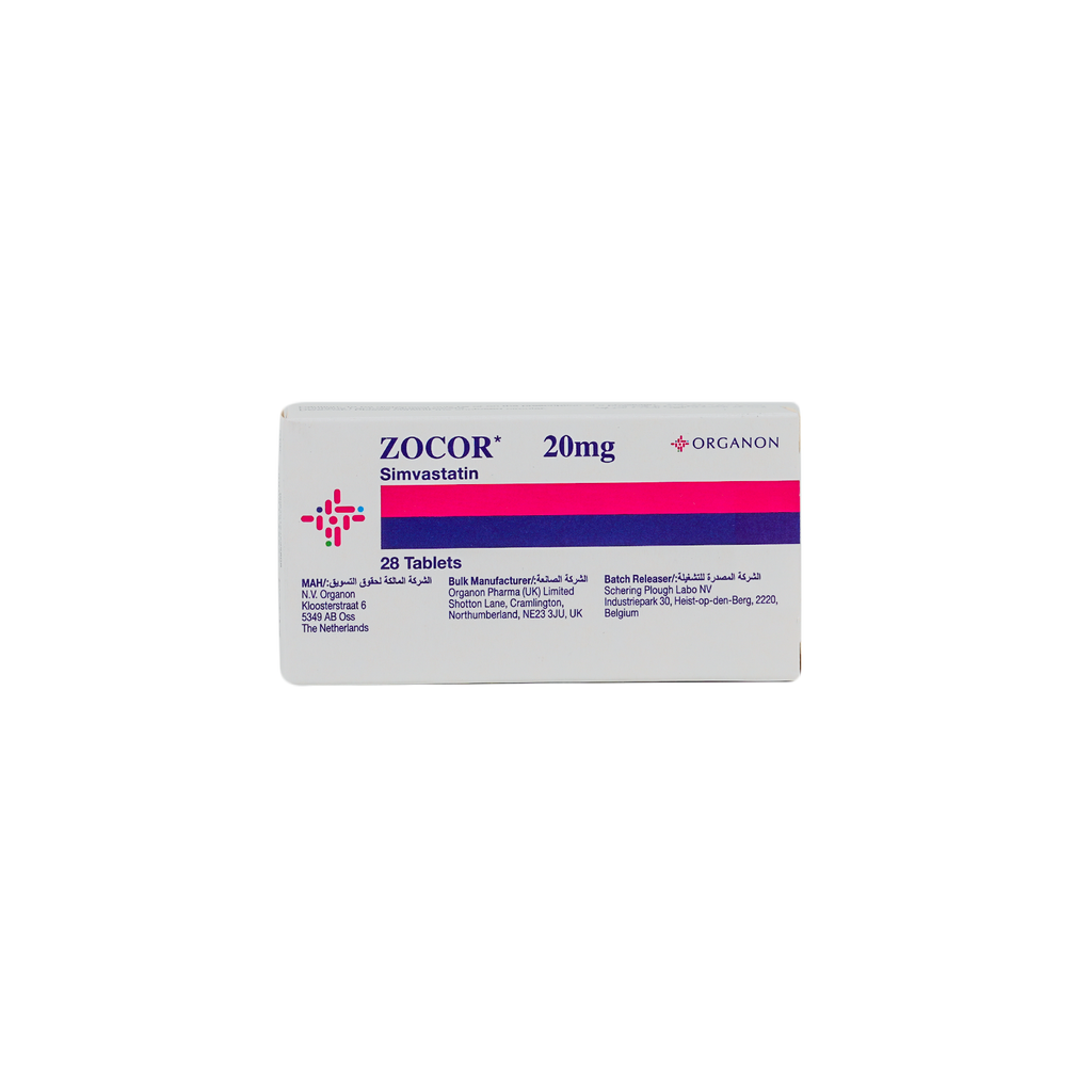 ZOCOR 20MG 28 TAB