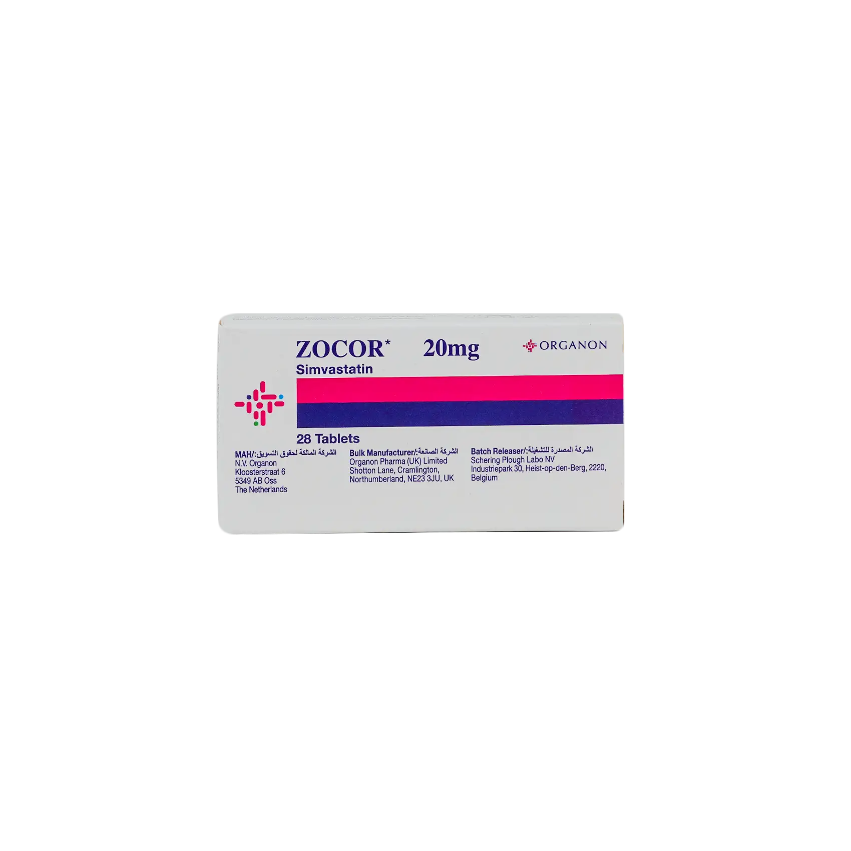 Zocor 20Mg 28 Tab