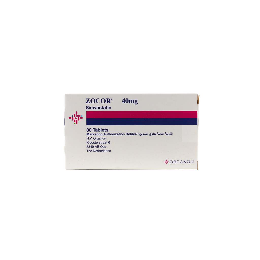 ZOCOR 40MG 30 TAB