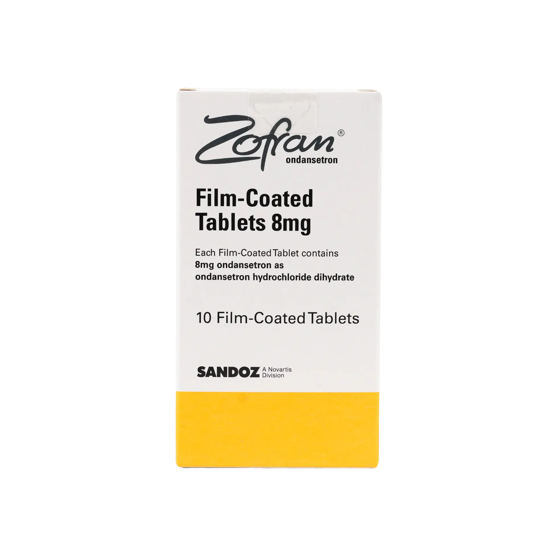 ZOFRAN 8MG 10 TABLETS