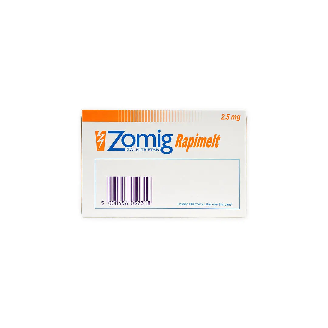 ZOMIG RAPIMELT 2.5MG 6 TAB