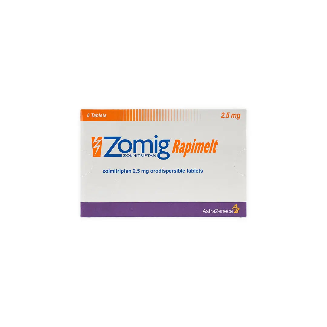 ZOMIG RAPIMELT 2.5MG 6 TAB
