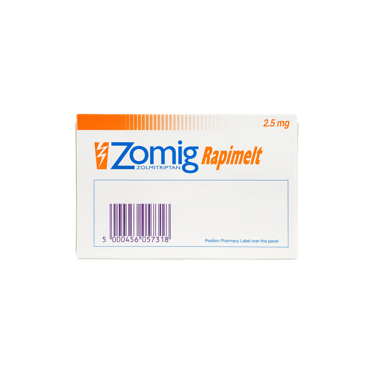 15364-Zomig Rapimelt 2.5Mg 6  Tablets +1