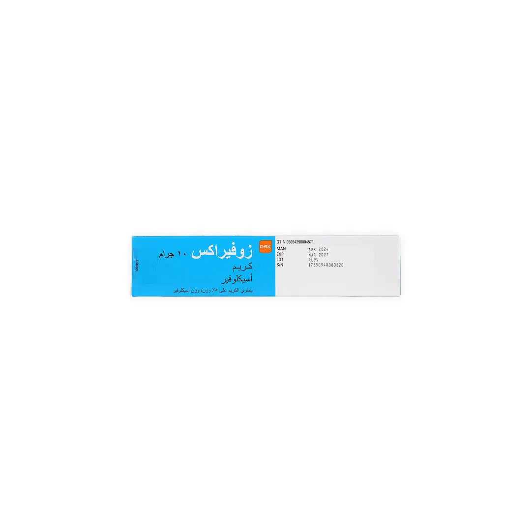 15369-Zovirax Cream 10 Gm +2
