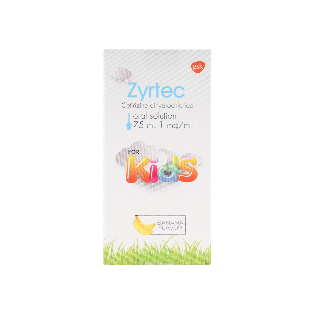 ZYRTEC ORAL SOLUTION 0,1% 75 ML