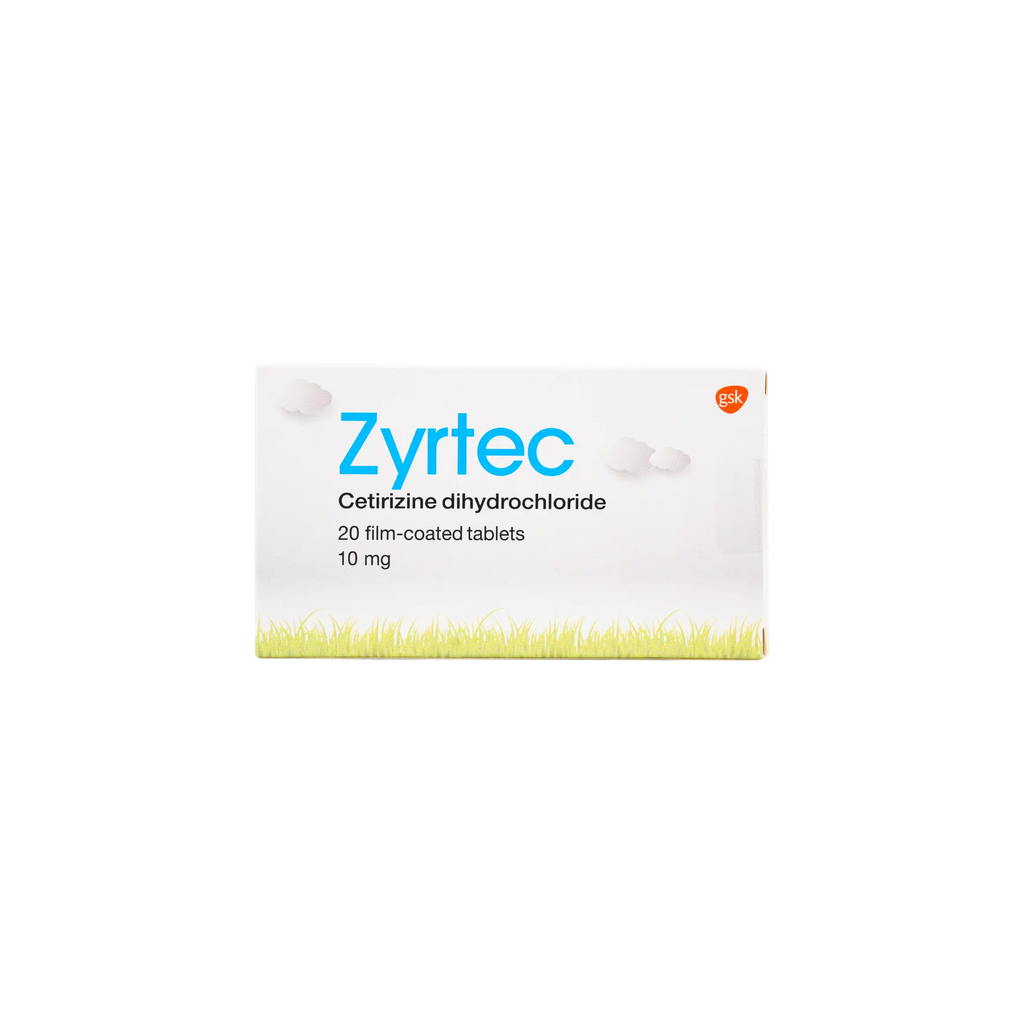 Zyrtec 10Mg 20 Tab